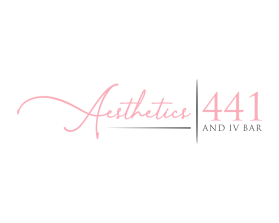 Logo Design entry 2539469 submitted by Cungkringart to the Logo Design for Aesthetics 441 and IV Bar run by tmpanter