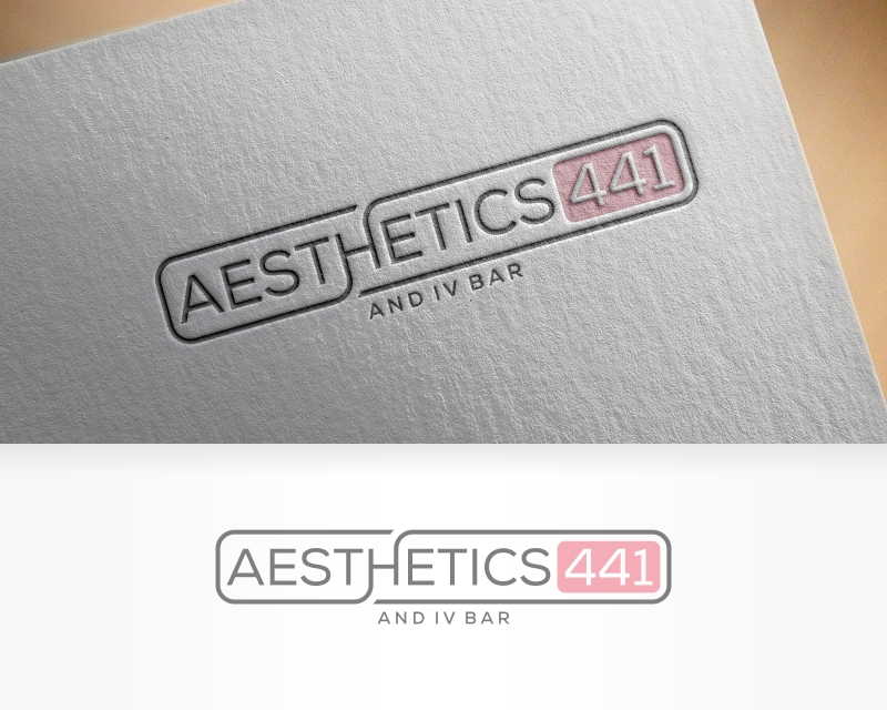 Logo Design entry 2539469 submitted by Armoza10 to the Logo Design for Aesthetics 441 and IV Bar run by tmpanter