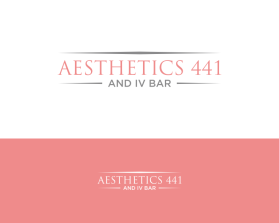 Logo Design Entry 2529853 submitted by masngadul to the contest for Aesthetics 441 and IV Bar run by tmpanter
