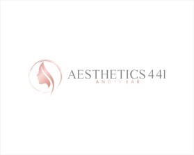 Logo Design entry 2530714 submitted by Cungkringart to the Logo Design for Aesthetics 441 and IV Bar run by tmpanter