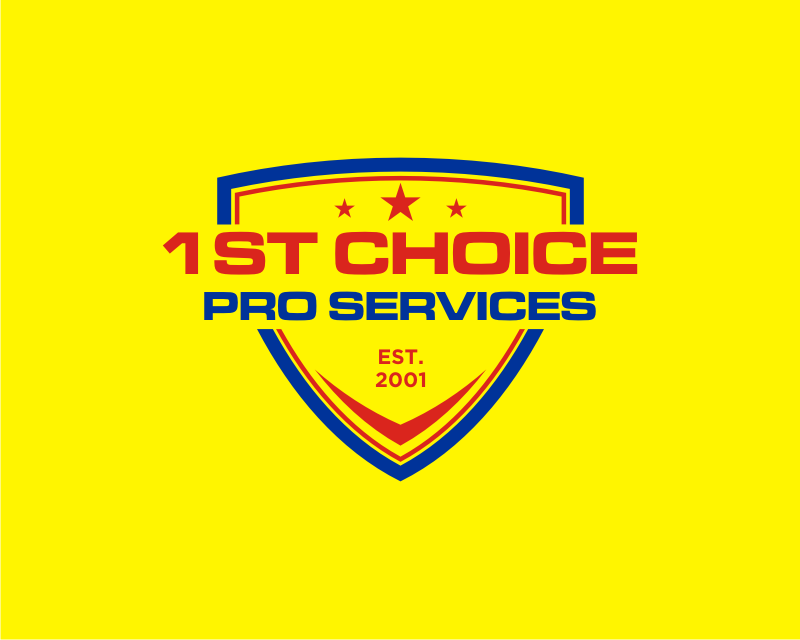 Logo Design entry 2540975 submitted by mannat1922z to the Logo Design for 1st choice pro services run by Brendan