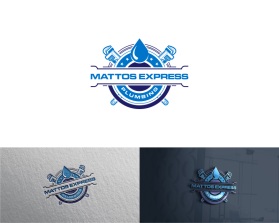 Logo Design Entry 2541590 submitted by erna091 to the contest for Mattos Express Plumbing run by Jonathanmattos