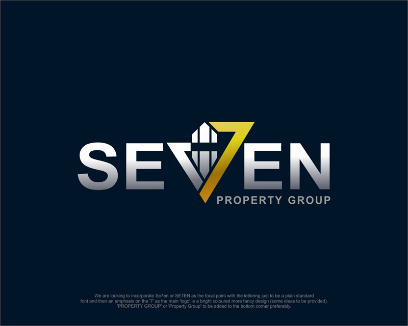 Logo Design entry 2544105 submitted by nirajdhivaryahoocoin to the Logo Design for Se7en Property Group run by Bazj2978