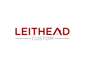 Logo Design Entry 2541392 submitted by masngadul to the contest for Leithead Custom run by leitheadcustom
