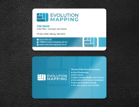 Business Card & Stationery Design entry 2548052 submitted by skyford412 to the Business Card & Stationery Design for Evolution mapping run by timmaw12