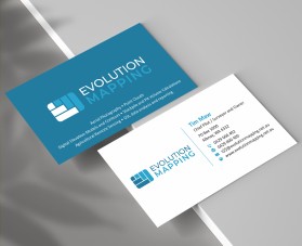 Business Card & Stationery Design Entry 2543320 submitted by skyford412 to the contest for Evolution mapping run by timmaw12