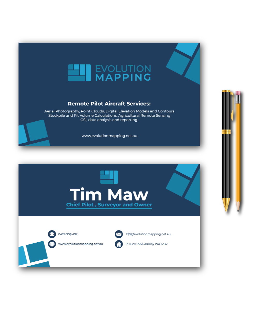 Business Card & Stationery Design entry 2553911 submitted by hossain0208 to the Business Card & Stationery Design for Evolution mapping run by timmaw12