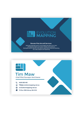 Business Card & Stationery Design entry 2552898 submitted by skyford412 to the Business Card & Stationery Design for Evolution mapping run by timmaw12