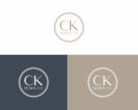 Logo Design entry 2546042 submitted by dickyomar to the Logo Design for CK Design Co. run by kuhninski