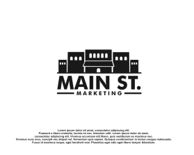 Another design by MKcreativestd submitted to the Business Card & Stationery Design for Main St. Marketing by cbara