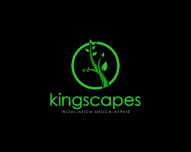 Logo Design Entry 2548683 submitted by leovardo to the contest for Kingscapes run by kmbenson43