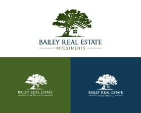 Logo Design Entry 2550641 submitted by logoway to the contest for Bailey Real Estate Investments run by BaileyREI