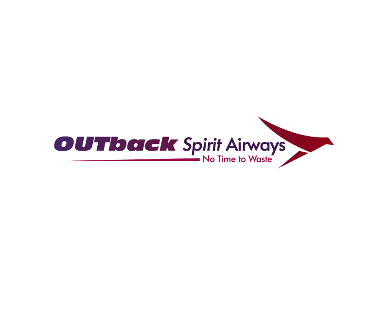 Logo Design entry 2550175 submitted by graphicbrid to the Logo Design for OUTback Spirit Airways run by Neil_Allen