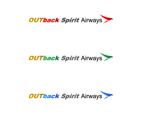 Logo Design Entry 2549005 submitted by Hanif_Design to the contest for OUTback Spirit Airways run by Neil_Allen