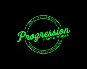 Logo Design Entry 2551768 submitted by vadajs to the contest for Progression Fight & Fitness run by Dukedidier