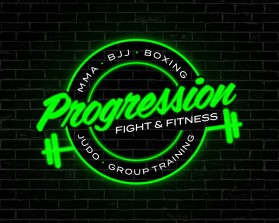 Logo Design Entry 2551619 submitted by bcmaness to the contest for Progression Fight & Fitness run by Dukedidier