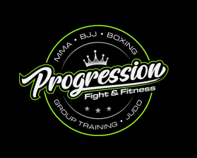 Logo Design entry 2551034 submitted by dhanny09 to the Logo Design for Progression Fight & Fitness run by Dukedidier