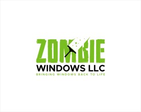 Logo Design Entry 2552870 submitted by beckydsgn to the contest for Zombie Windows LLC run by Zombiewindows