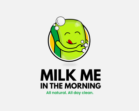 Logo Design entry 2559293 submitted by rofiiqx to the Logo Design for Milkmeinthemorning.com run by ThomasSilver1