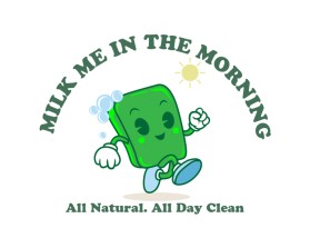 Logo Design Entry 2561385 submitted by exvy to the contest for Milkmeinthemorning.com run by ThomasSilver1