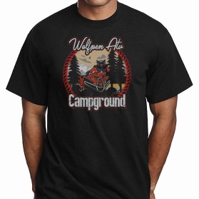 T-Shirt Design Entry 2559305 submitted by khalidgd to the contest for Wolfpen Atv Campground run by Wolfpen559