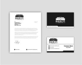 Business Card & Stationery Design entry 2634754 submitted by azka