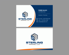 Business Card & Stationery Design entry 2557264 submitted by 237DSG to the Business Card & Stationery Design for Sterling Mining Ltd run by MAParker