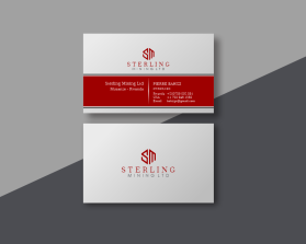 Business Card & Stationery Design Entry 2556804 submitted by duana4 to the contest for Sterling Mining Ltd run by MAParker