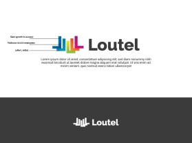Logo Design Entry 2565719 submitted by snr_design to the contest for Loutel run by loutel