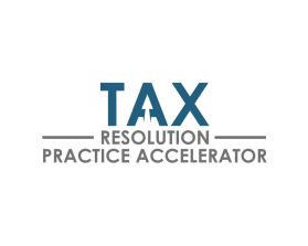 Logo Design Entry 2559284 submitted by Bismillah Win-Won to the contest for Tax Resolution Practice Accelerator run by mitchellpiper