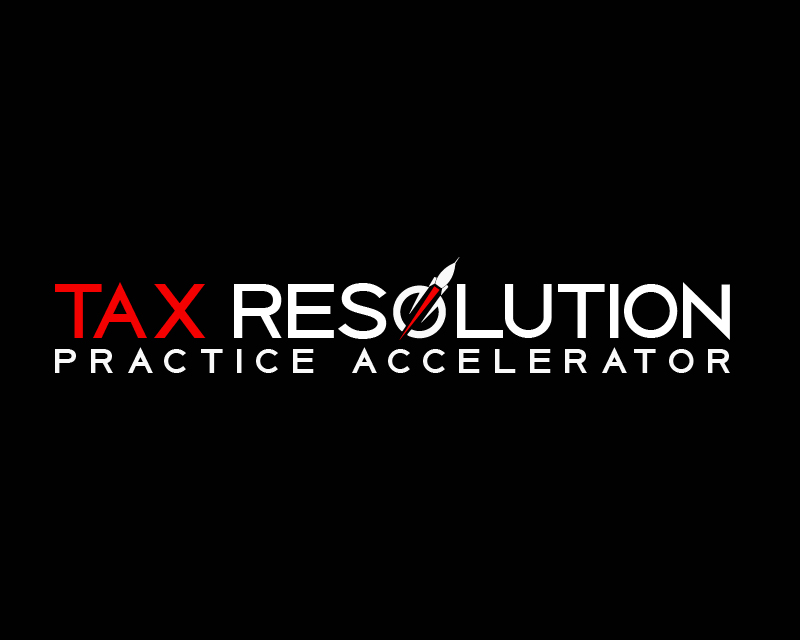Logo Design entry 2560004 submitted by LP Design to the Logo Design for Tax Resolution Practice Accelerator run by mitchellpiper