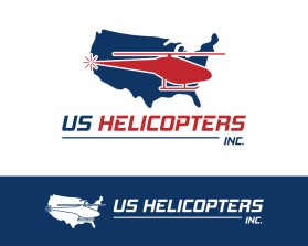 Logo Design entry 2558737 submitted by NorbertoPV to the Logo Design for US Helicopters INC run by etdonnell