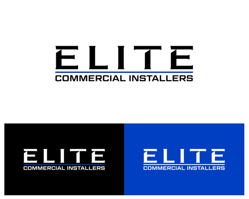 Logo Design entry 2561126 submitted by Fathenry to the Logo Design for Elite Commercial Installers run by jocelynehorst