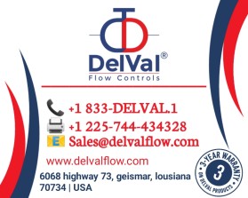 Business Card & Stationery Design Entry 2562939 submitted by Vgrathod  to the contest for DelVal Flow Controls run by clee17