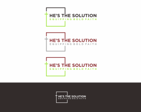 Logo Design Entry 2562004 submitted by otwSarjana to the contest for He's The Solution run by aapplegate