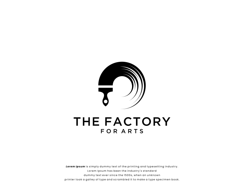 Logo Design entry 2576140 submitted by manaf to the Logo Design for The Factory for Arts run by razan