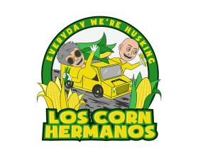 Logo Design Entry 2572408 submitted by Munandar to the contest for Los Corn Hermanos run by Krasnercorn