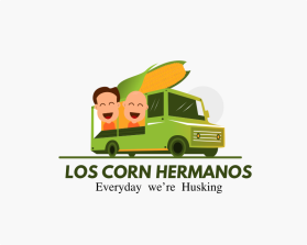 Logo Design Entry 2572118 submitted by rofiiqx to the contest for Los Corn Hermanos run by Krasnercorn