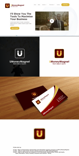 Logo Design entry 2573235 submitted by zeyhan_ali to the Logo Design for umoneymagnet.com run by umoneymaget