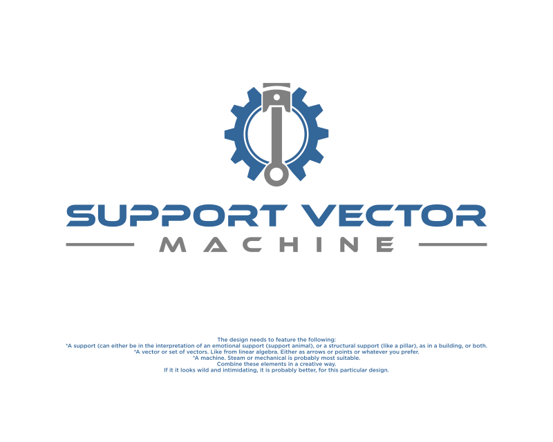 Graphic Design entry 2573969 submitted by tysin to the Graphic Design for Support Vector Machine run by Lascap