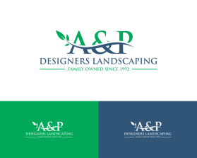 Logo Design Entry 2567378 submitted by renata to the contest for A&P Designers Landscaping run by APdesigners