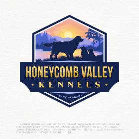 Logo Design entry 2577549 submitted by miledesign to the Logo Design for Honeycomb Valley Kennels run by kristiefrederick
