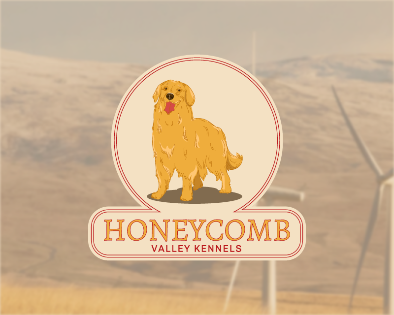 Logo Design entry 2568044 submitted by miledesign to the Logo Design for Honeycomb Valley Kennels run by kristiefrederick