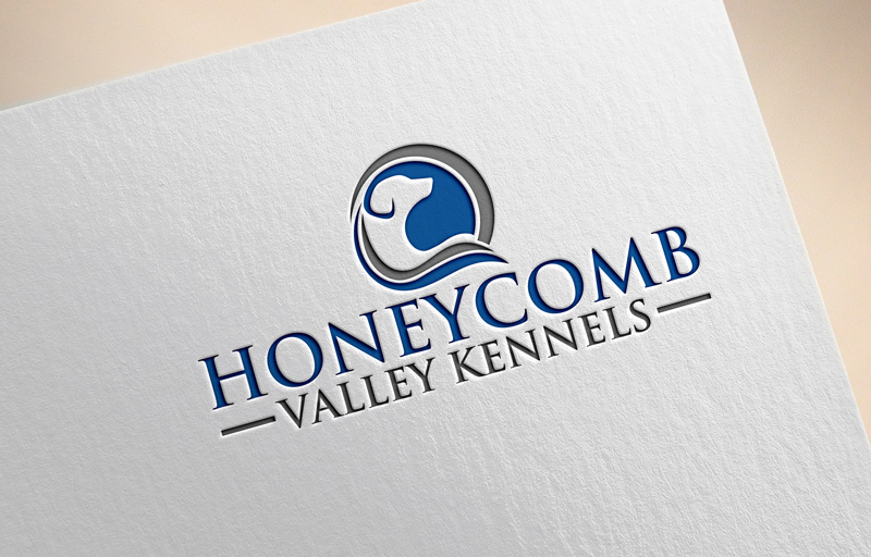 Logo Design entry 2569748 submitted by Design Rock to the Logo Design for Honeycomb Valley Kennels run by kristiefrederick