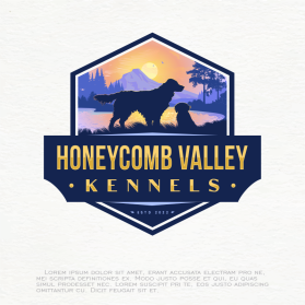 Logo Design entry 2575189 submitted by dwisetionugroho to the Logo Design for Honeycomb Valley Kennels run by kristiefrederick