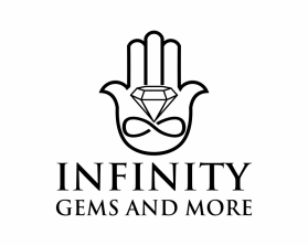 Logo Design entry 2568244 submitted by andsue to the Logo Design for Infinity Gems and more run by JacJacJacquie