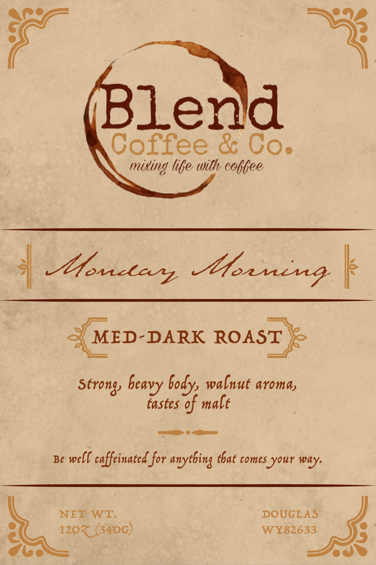 Graphic Design entry 2569018 submitted by quimcey to the Graphic Design for Blend Coffee & Co. run by SSoban
