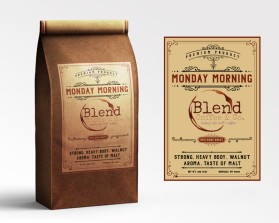 Graphic Design entry 2569845 submitted by beekitty7 to the Graphic Design for Blend Coffee & Co. run by SSoban
