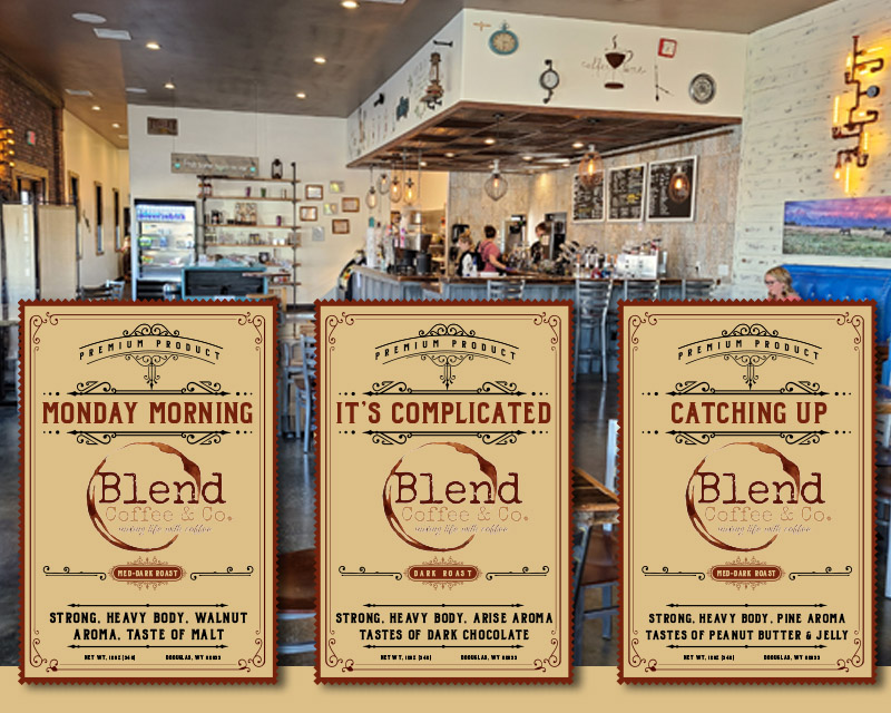 Graphic Design entry 2570991 submitted by quimcey to the Graphic Design for Blend Coffee & Co. run by SSoban