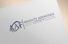 Logo Design entry 2570800 submitted by KURAMO to the Logo Design for Absolute Advantage Financial run by AAFlogo